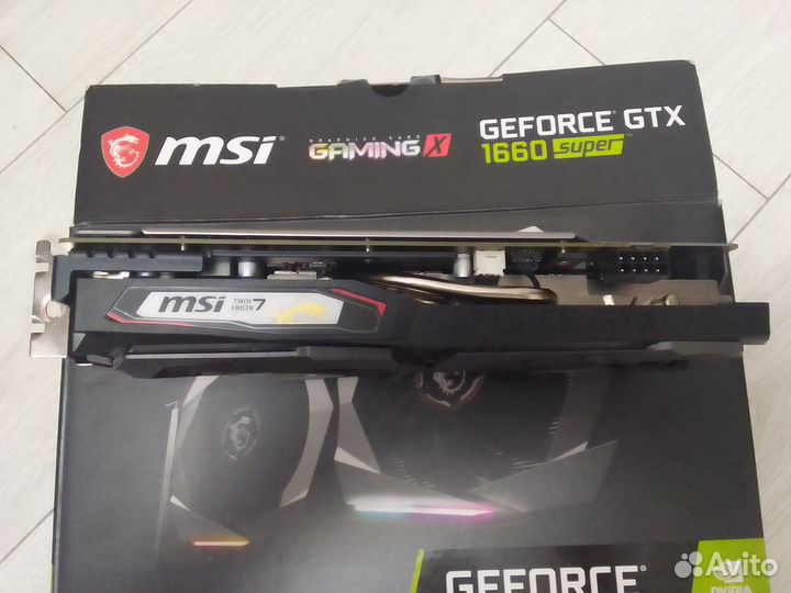 Видеокарта Msi gtx 1660 Super 6gb Gaming