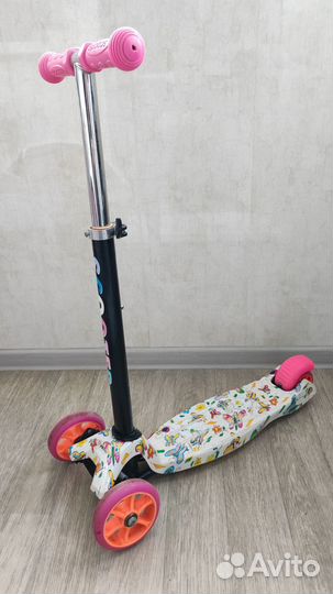 Самокат детский трехколесный бу