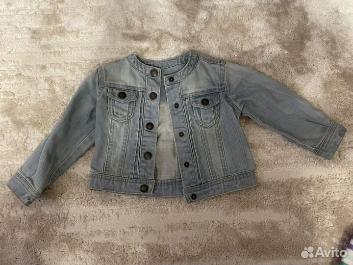 Пакет фирменных вещей на девочку 80-86