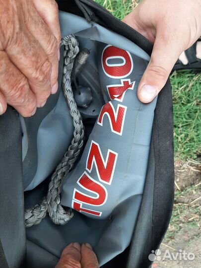 Лодка надувная резиновая однаместная TUZ 240