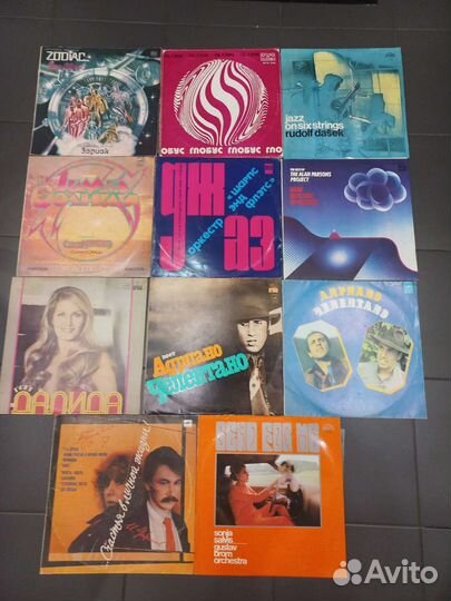 Виниловые пластинки СССР