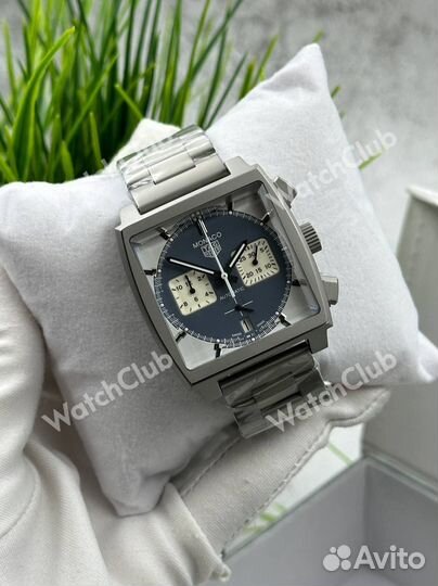 Мужские часы Tag Heuer Monaco кварц (япония)