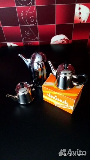 Чайники, кофейник кольчугино СССР