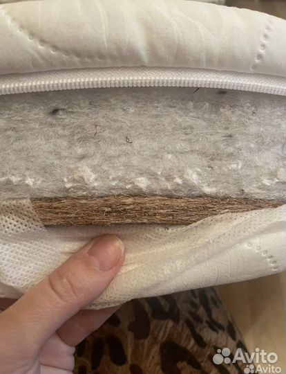 Матрас для круглой кроватки