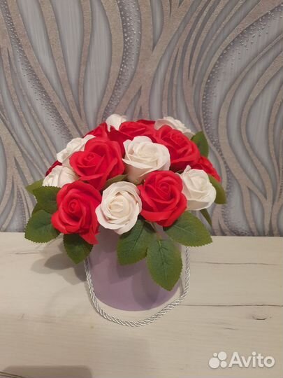 Букет цветов из мыла