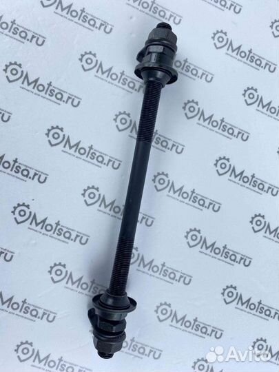 Ось втулки переднего колеса,конусы с пыльниками (F