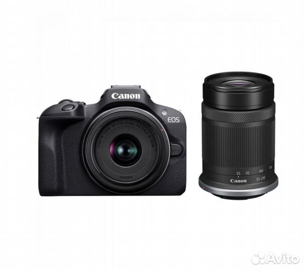 Canon EOS R100 kit 18-45mm + 55-210mm IS STM