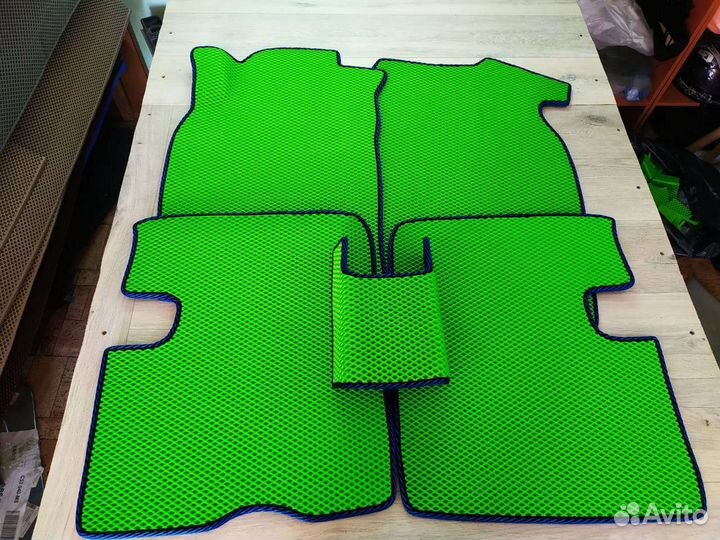 3d коврики eva с бортами