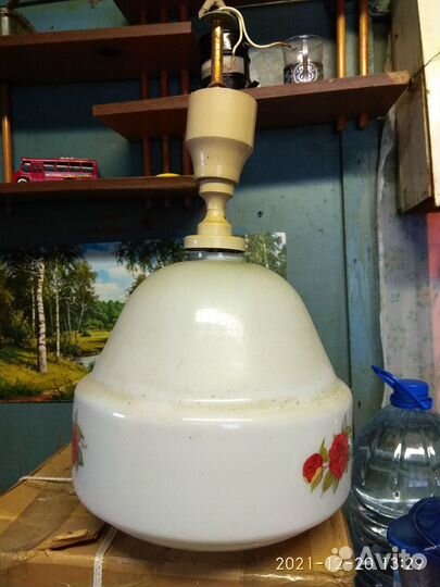 Светильник потолочный подвесной СССР