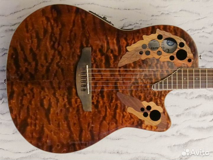 Ovation CE48P-TGE Celebrity Elite Plus Tiger Eye