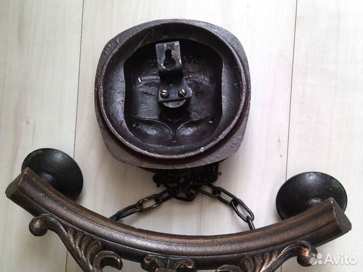 Подсвечник настенный СССР лев