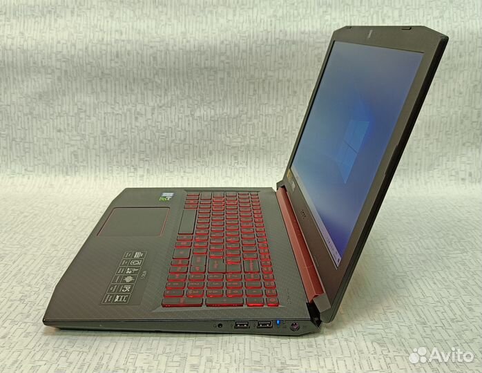 Игровой ноутбук Acer nitro 5 i7 8750H, 1050Ti