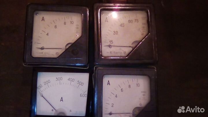 Измерительные стрелочные головки СССР (V,mA)