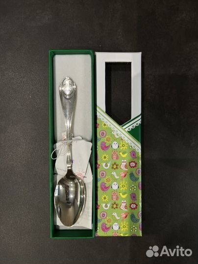 Чайная ложка серебро 