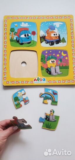 Развивающие игрушки, сортер, пазл