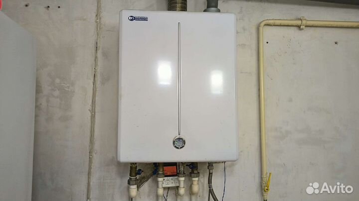 Газовый котел двухконтурный daewoo мм 100