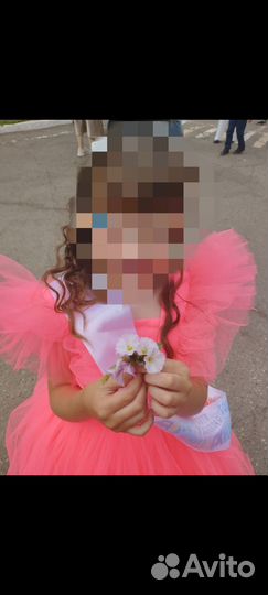 Платье на выпускной в детский сад 140