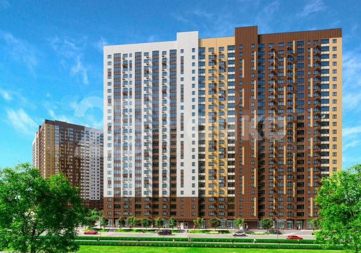 2-к. квартира, 53,1 м², 14/16 эт.