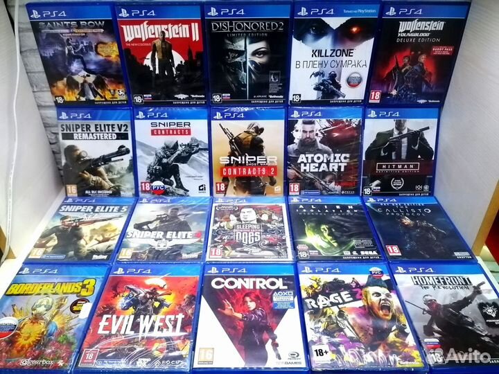 Игры ps4 ps5 Шутеры (обмен с доплатой)