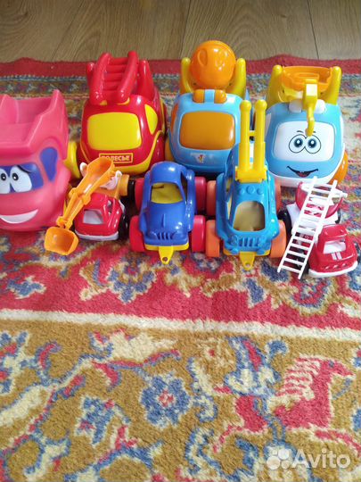 Машинки для ребенка от 1-3лет пакетом