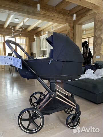 Cybex Priam 4 Deep Black 2023 2в1