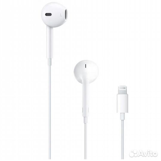 BT гарнитура allison airpods lightning White