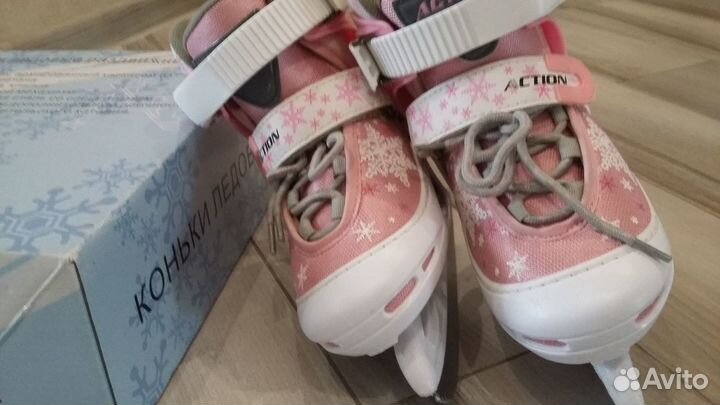 Коньки для девочки р/р 26-29