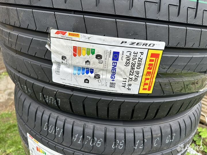 Pirelli P Zero 315/35 R22 и 275/40 R22 111Y