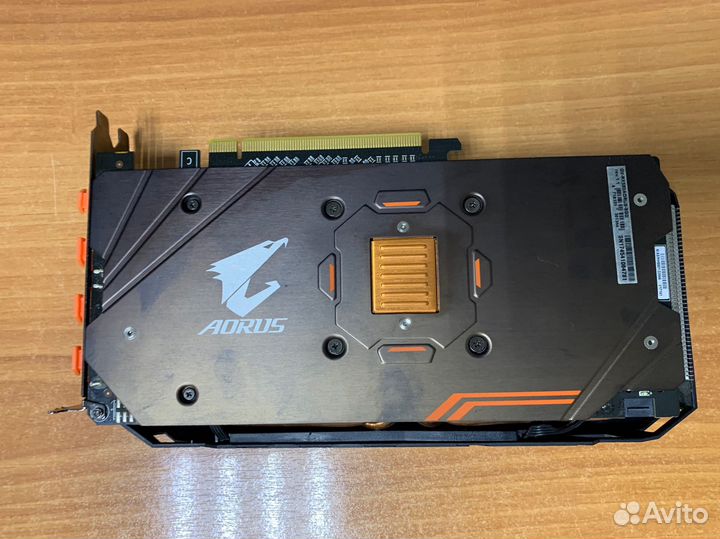 Видеокарта Gigabyte rx580 8gb aorus