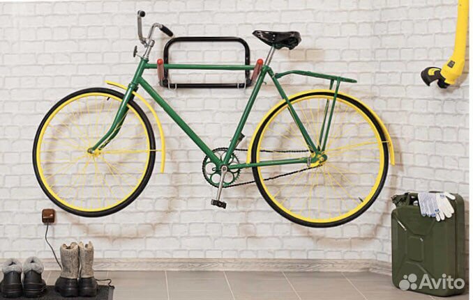 Крепеж для велосипеда на стену