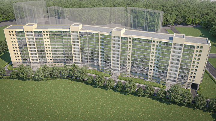 2-к. квартира, 53,9 м², 6/12 эт.