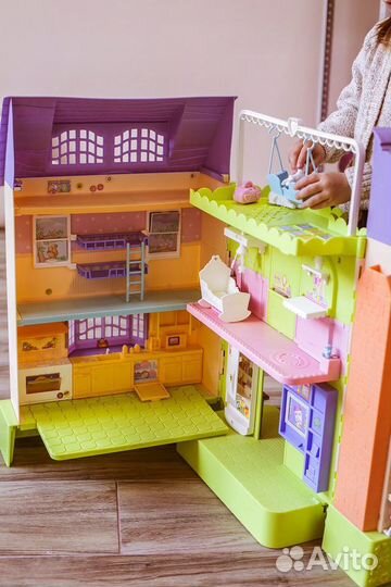 Интерактивный Кукольный домик (на двух языках ) Ca