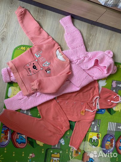 Детские вещи пакетом на девочку 1-2 года