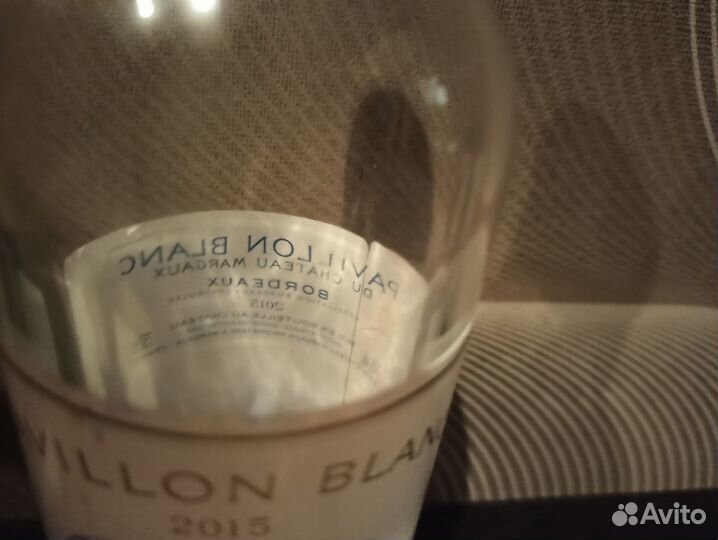 Бутылка от вина Chateau Margaux 2015