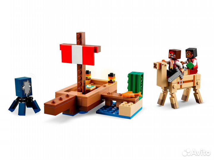 Конструктор lego Minecraft 21259 Круиз на пиратск