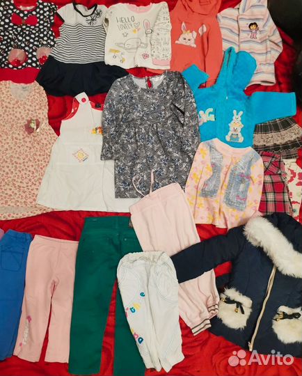 Детские вещи пакетом для девочки