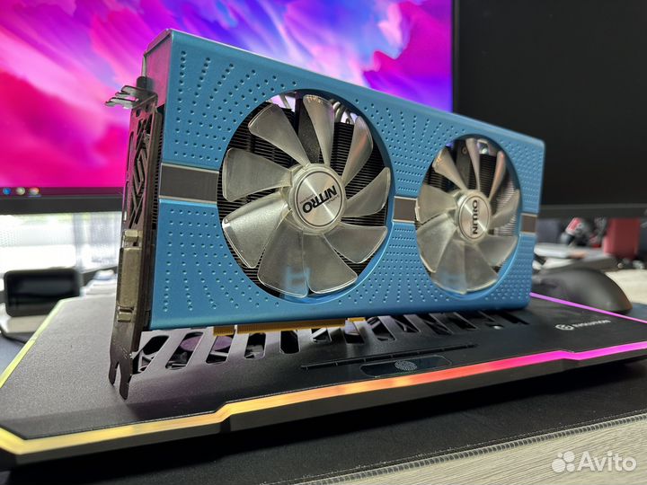 Игровая видеокарта sapphire AMD RX 590 nitro+ 8GB