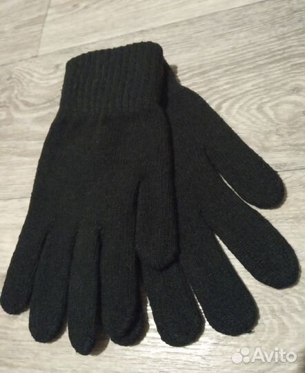 Перчатки мужские фибра/шерсть