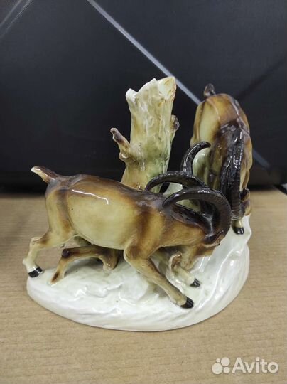 Редкая статуэтка фарфор 1950-е Германия