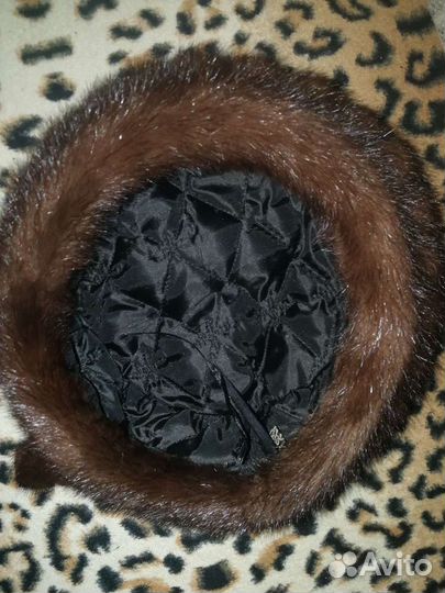 Шапка норковая