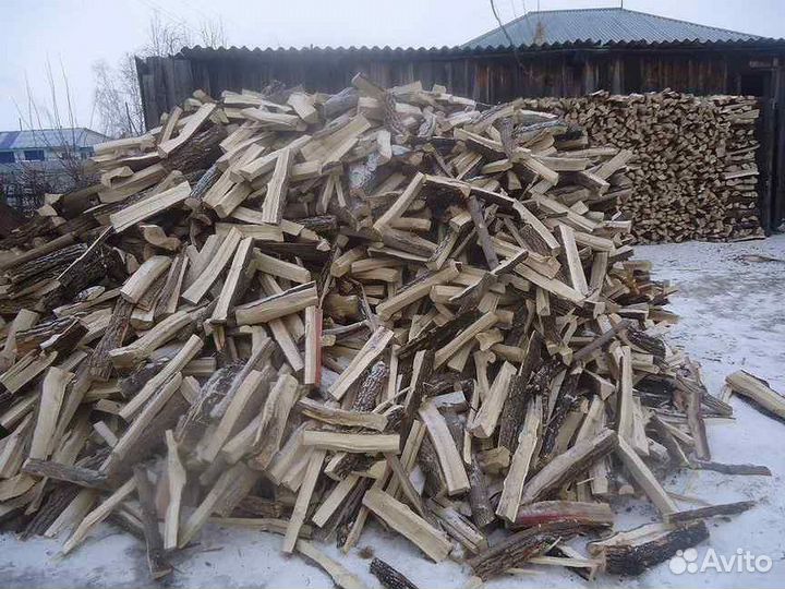 Дрова клён колотые