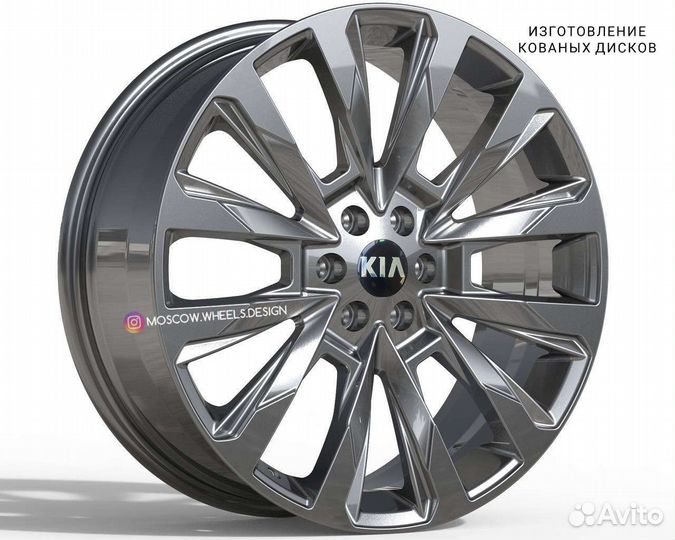 Кованые диски R20 на Kia Mohave HM2