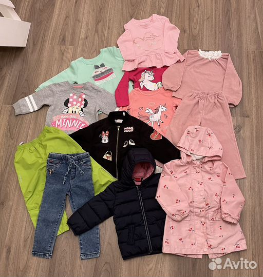 Пакет одежды на девочку