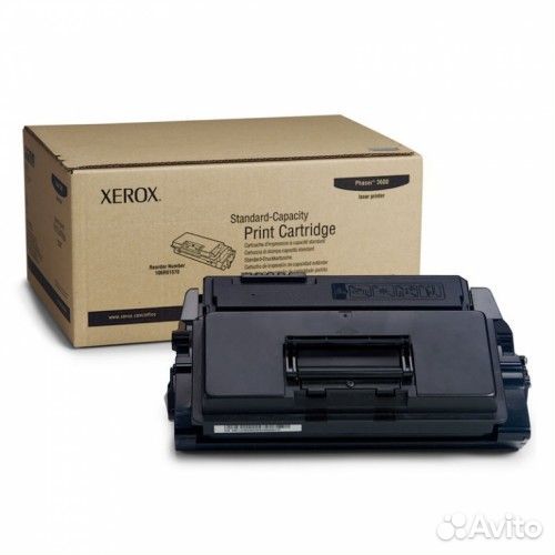 Тонер-картридж Xerox 106R01372 Black