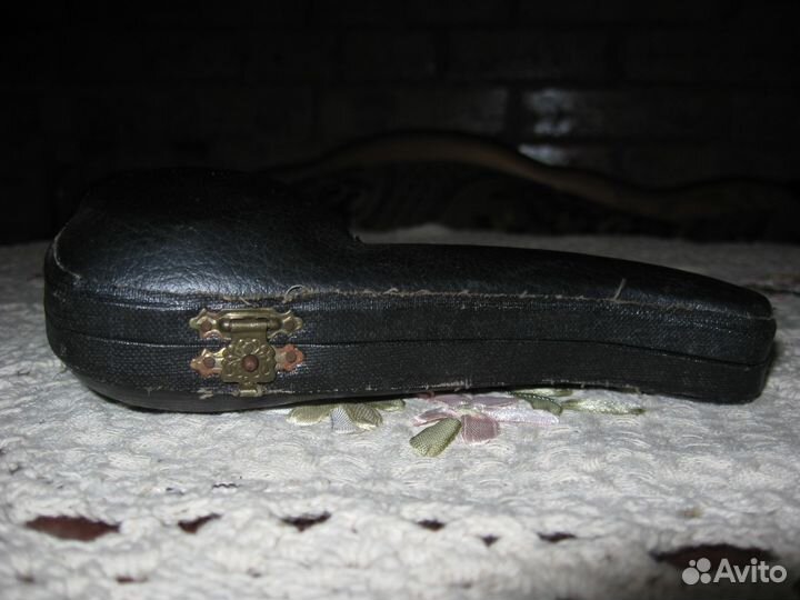 Антикварный пенал для трубки Европа