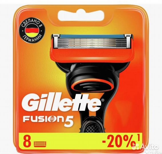 Лезвия для бритвы Gillette