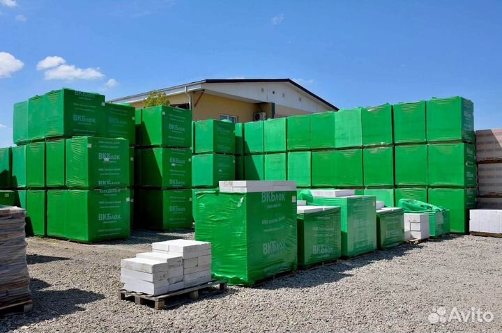 Газобетонные блоки вкблок