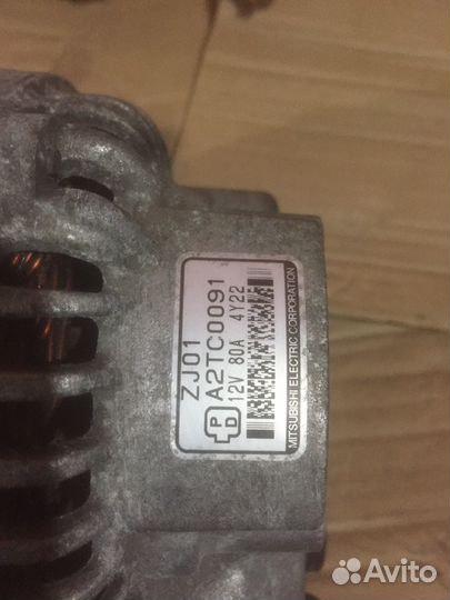 Генератор A2TC0091 Mazda 3 (BK) 2002-2009