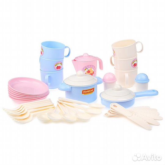 Набор детской посуды Хозяюшка Полесье 80165