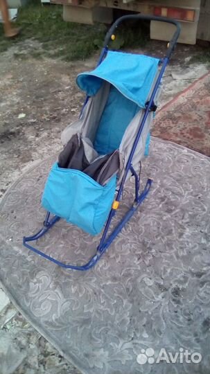 Коляска санки Nika